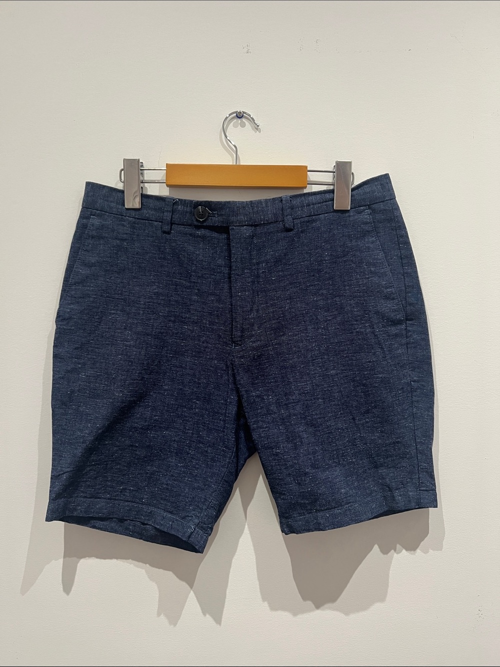 Selected Homme Navy Casual Chino Shorts